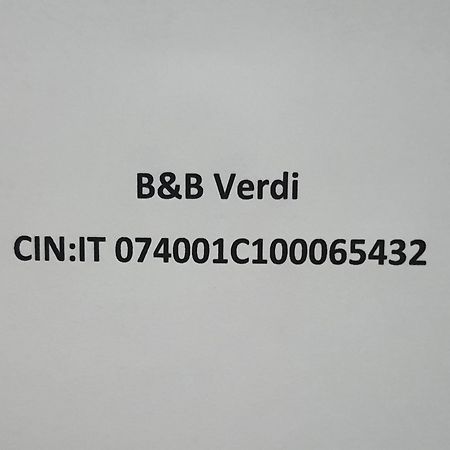 B&B Verdi Brindisi Exterior photo